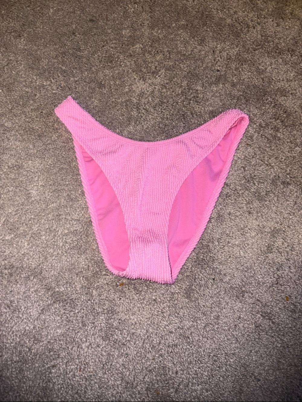wild fable Pink Textured Bikini Bottoms textured s Medium new